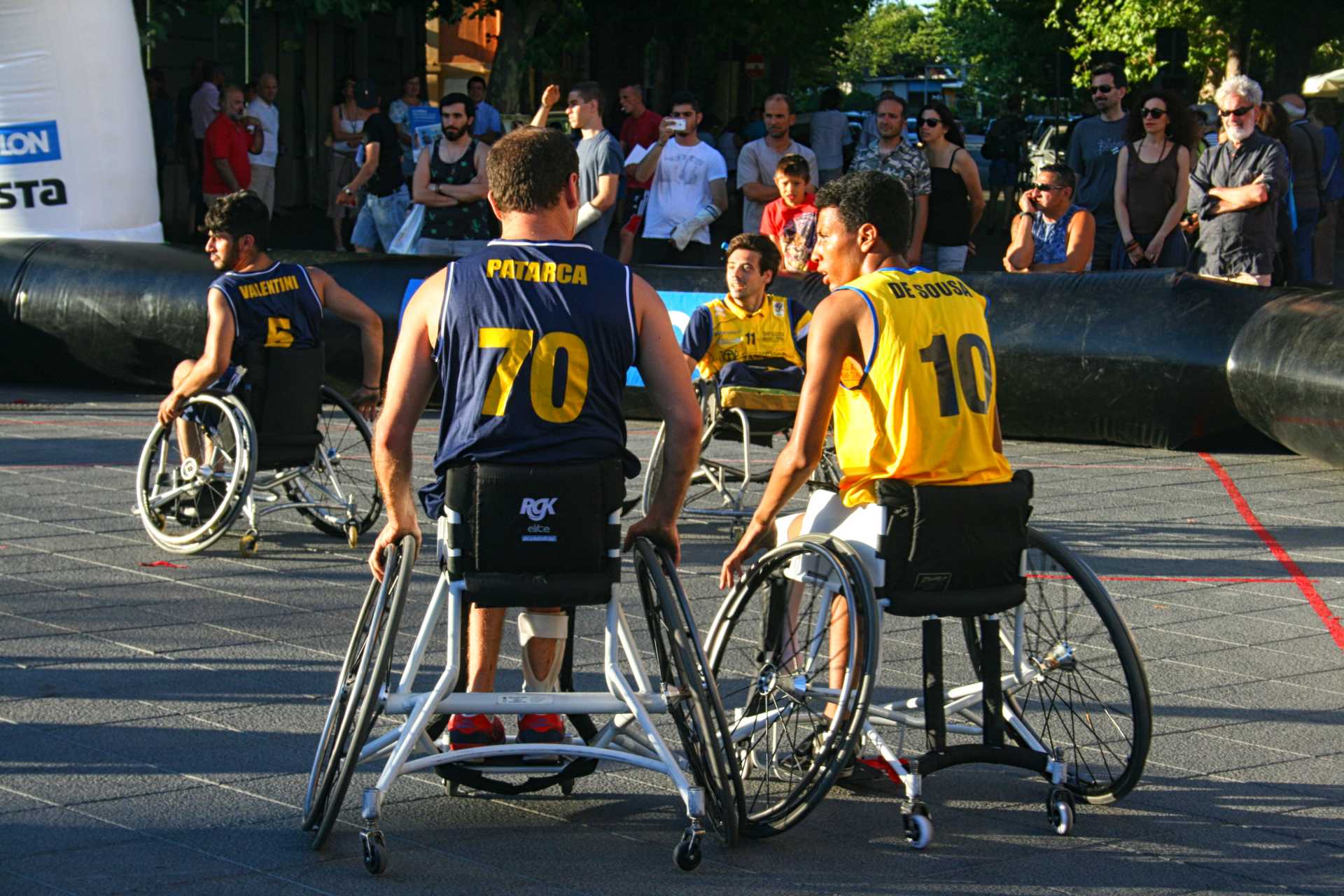 In.To. Rome, Togheter We Stand: Basketball and Wheelchair Basketball